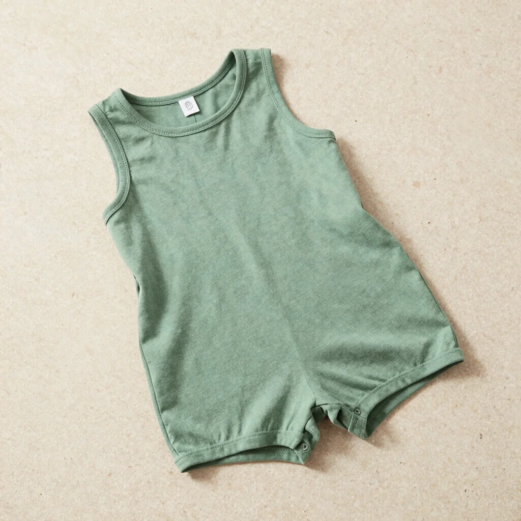 Organic Cotton Footed Romper